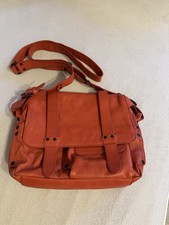 Aunts & Uncles Damen Umhänge Tasche Leder Miss Applepie Rot Neuwertig