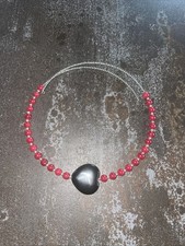 Onyx Karneol Halsreif