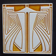 Originale Jugendstil Fliese