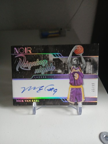 Nick van exel card auto - nick, on-card