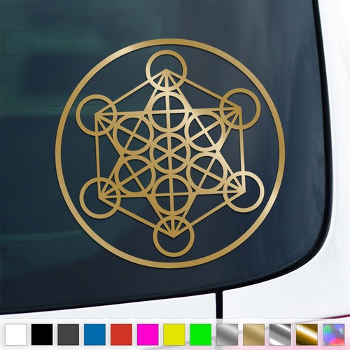 Metatrons würfel aufkleber - metatrons,