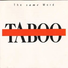 CD Taboo The Same Word Blow Up