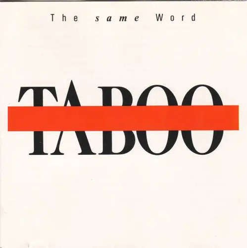 Taboo the same - taboo,