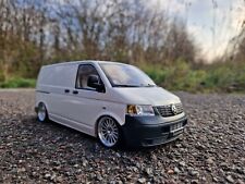 1:18 VW T5 Transporter Tiefer Tuning mit 19 Zoll VW R32 Echt Alu Felgen