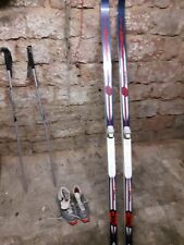 Fischer Ski Langlauf Set für Kinder, 167 cm SNS Bindung, Schuhe, Stöcke