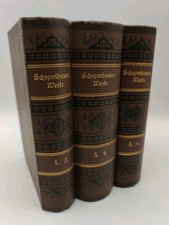 Arthur Schopenhauers sämmtliche Werke. 3 Bände.