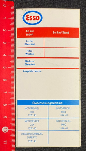 Decal esso - decal/decal:,