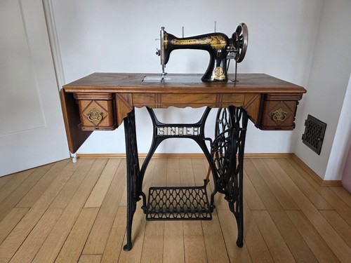 Antike singer nähmaschine - antike,