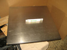 Edelstahl Maschinenplatte Tischplatte Abdeckplatte Platte Ecken verschweißt 10B