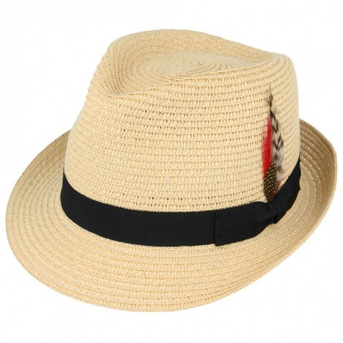 Unisex strohhut knautschbar - strohhut,