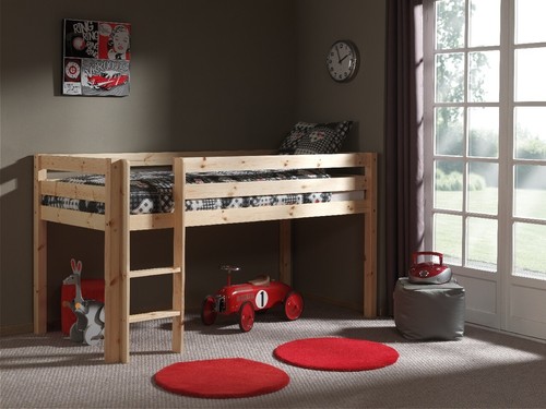 Hochbett 90x200 kinderbett - hochbett,