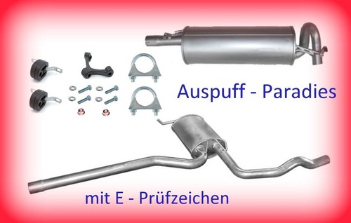 Abgasanlage auspuff für - auspuff, vw
