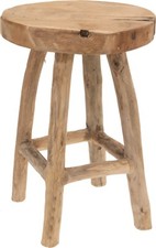 Teakholz sitzhocker - teakholz,