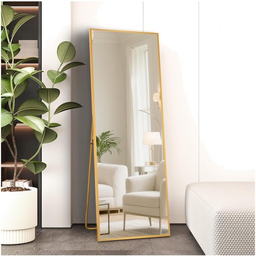 Standspiegel golden 140x40cm - golden,