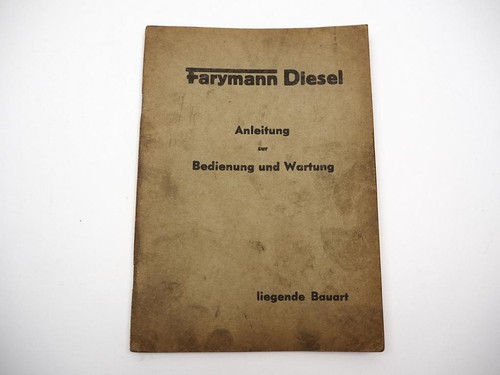 Farymann diesel motor liegende - farymann,