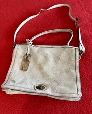 Caterina Lucchi Echt Leder Tasche Umhängetasche Schultertasche Made in Italy