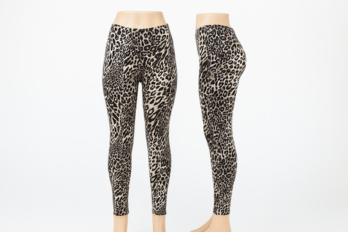 Leggings damen frauen - leggings, leopard