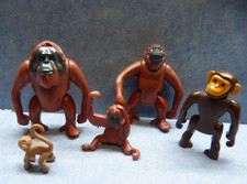 28477. Playmobil  Affen Orang Utan Schimpanse 5 Stück