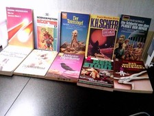 Konvolut: 10 div. Science Ficton und Fantasy Romane. Div. Autoren: