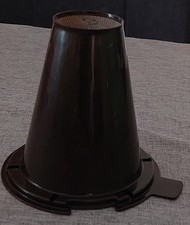 Filter/ Sieb, Kunststoff, dunkelbraun, 12 cm hoch