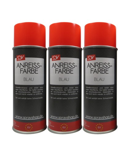 Anreissfarbe spray blau - anreissfarbe,