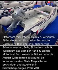 Motorboot Honda Marine, Motor Honda, Zubehör Boots ausrüstung, Bodenseezulassung