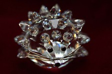 Original Swarovski Figur Igel Silver Crystal