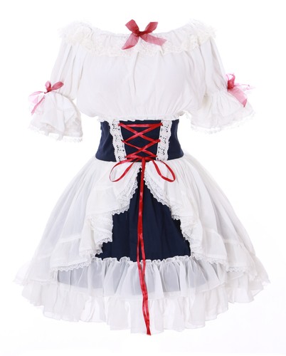 642 weiß rüschen chiffon - jl-642,