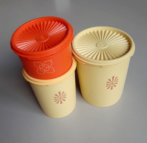 Vintage retro tupperware - vintage,