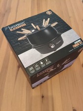 Bestron elektrisches Fondue Set für bis zu 8 Personen, stufenlosen Thermostat, F