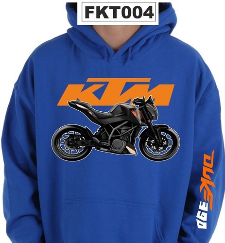 Kapuzenpulli duke 390 blau - kapuzenpulli,