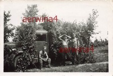 Deutscher LKW getarnt beim