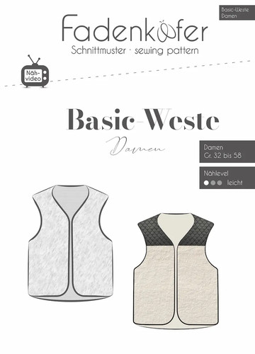 Schnittmuster damenweste - schnittmuster,