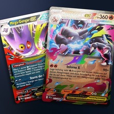 MEGA Glurak & Gengar ex Fatale