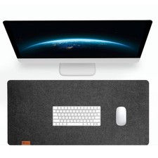 Schreibtischunterlage XXL-Mauspad Filz 90x40 cm rutschfeste Schreibunterlage