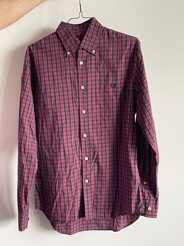 Fred perry langarmhemd tartan - perry,