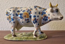 Delft Kuh bunt Antik