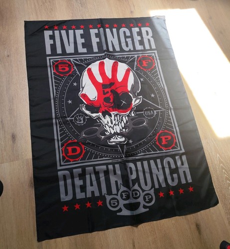 Five finger death punch - death, flagge
