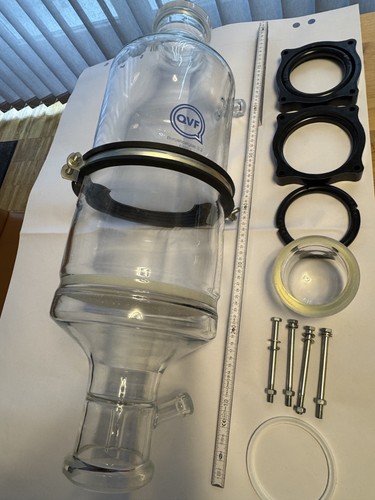 Qvf glasreaktor ca 80 - 20, l