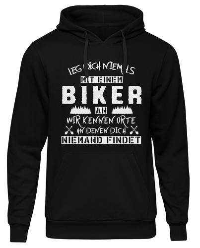 Leg dich niemals biker - leg,