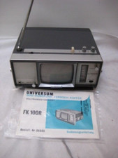 Mini Rundfunk - Fernsehkoffer Universum  FK 100R  Netzteil  Bedienungsanleitung