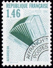 Frankreich Abgestempelte