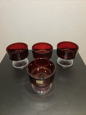 Vintage Luminarc Rubinrote