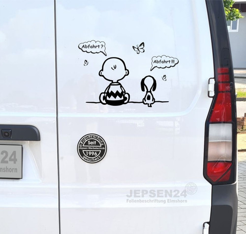 Aufkleber snoopy charly - snoopy,