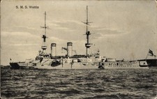 Ak Deutsches Kriegsschiff, SMS