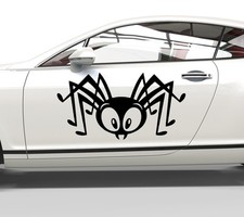 Autoaufkleber Spinne witzig