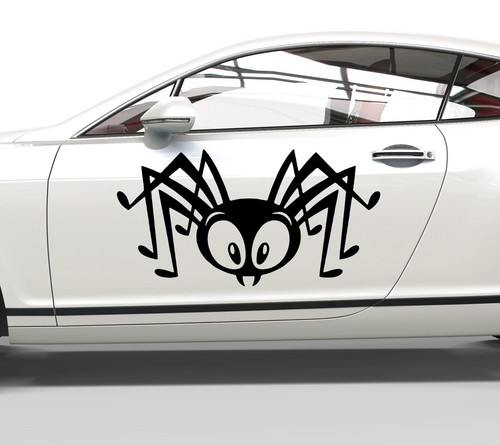 Autoaufkleber spinne witzig - autoaufkleber,