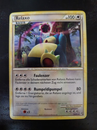 Pokemon relaxo 95 - pokemon, 33/95