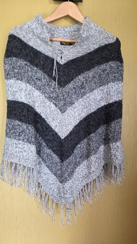 Alpaka poncho damen m made - alpaka,