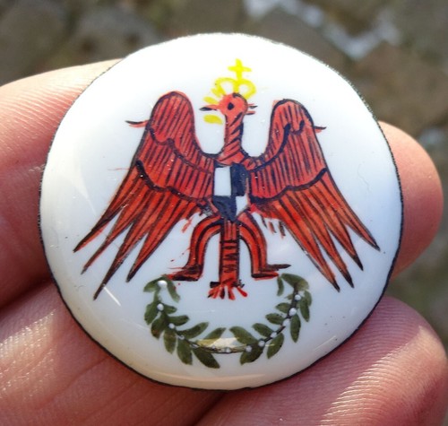 Roter adler orden medaillon - roter,